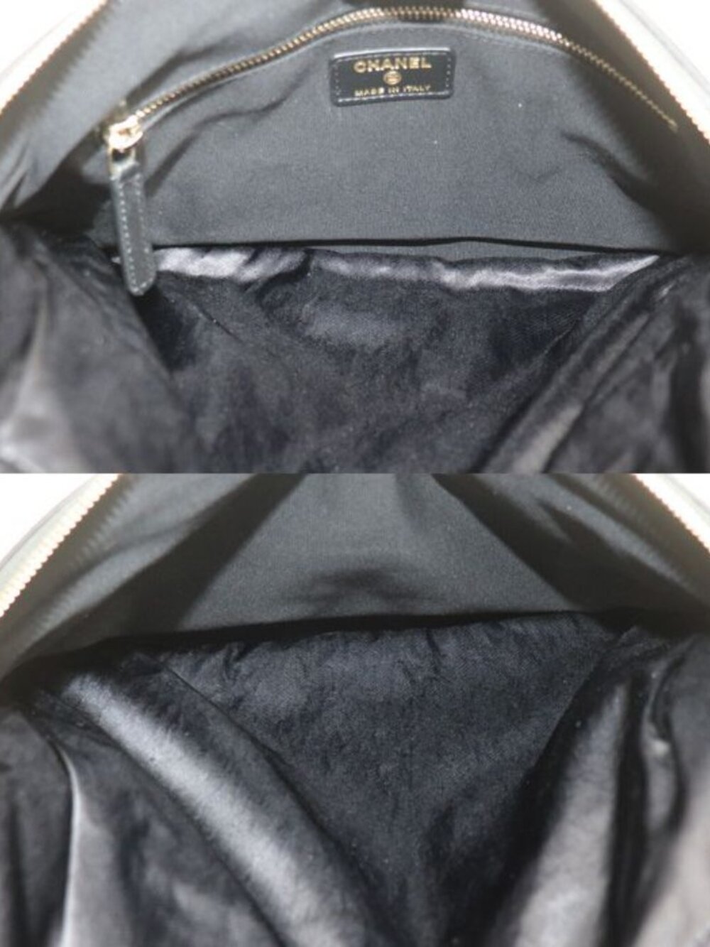 Chanel Quilted Grosgrain 2-Way Tote Black - Picture 5 of 9